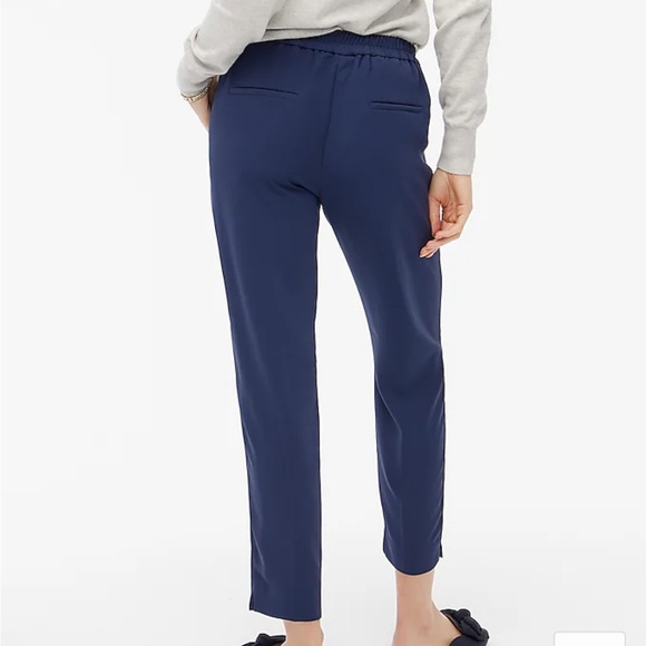 J Crew mercantile black Womens elastic waist trouser sz 2 - Picture 3 of 6